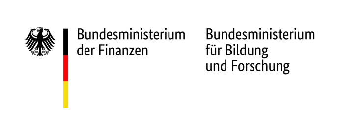 Logo BMF und BMBF